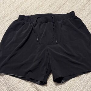 lululemon athletica Men's Black Athletic Shorts